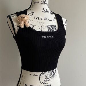 13DE MARZO Base Knit Tank Top